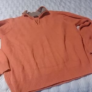 Izod 1\4 Zip Ribbed Sweater